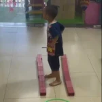 Bé bước dồn bước, bật qua 4 ô: vui vận động tại Hoa Nắng Nhà Bè